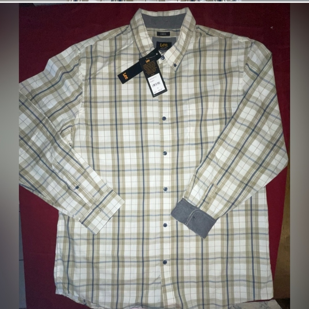 NWT Lee Men's Shirt Size XL